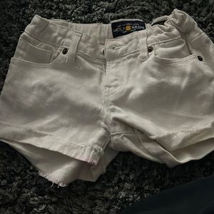 White Lucky brand shorts